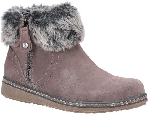 Hush Puppies Penny Ladies Ankle Boots Grey